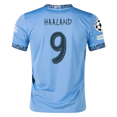 Erling Haaland Manchester City UCL 24/25 Replica Home Jersey 01