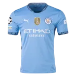 Erling Haaland Manchester City UCL 24/25 Replica Home Jersey