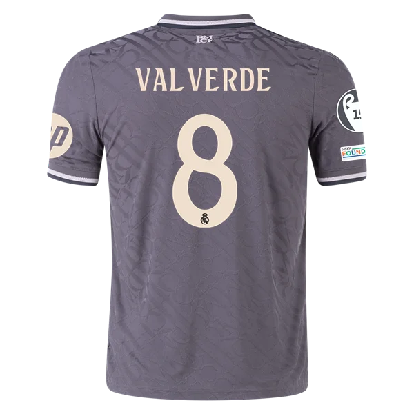 Federico Valverde Real Madrid 24/25 Player Third Jersey