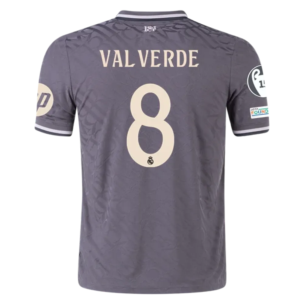Federico Valverde Real Madrid 24/25 Player Third Jersey