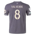 Federico Valverde Real Madrid 24/25 Player Third Jersey