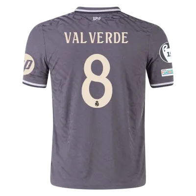 Federico Valverde Real Madrid 24/25 Player Third Jersey 01