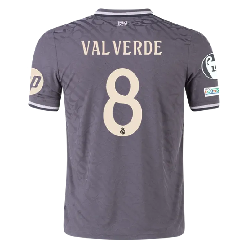Federico Valverde Real Madrid 24/25 Player Third Jersey