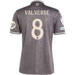 Federico Valverde Real Madrid 24/25 Third Jersey