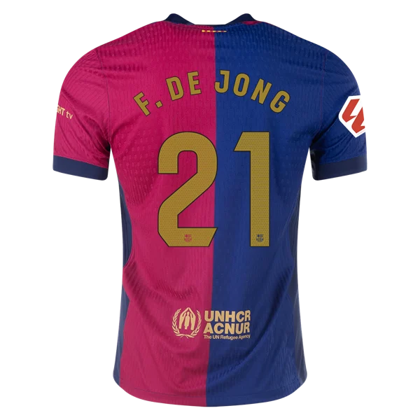 Frenkie de Jong Barcelona 24/25 Player Home Jersey