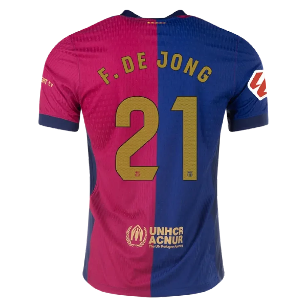 Frenkie de Jong Barcelona 24/25 Player Home Jersey