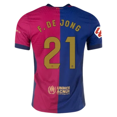 Frenkie de Jong Barcelona 24/25 Player Home Jersey 01