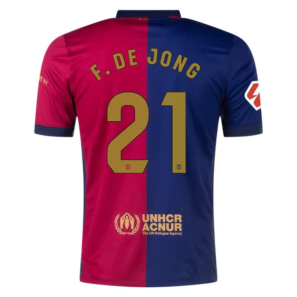 Frenkie de Jong Barcelona 24/25 Home Jersey