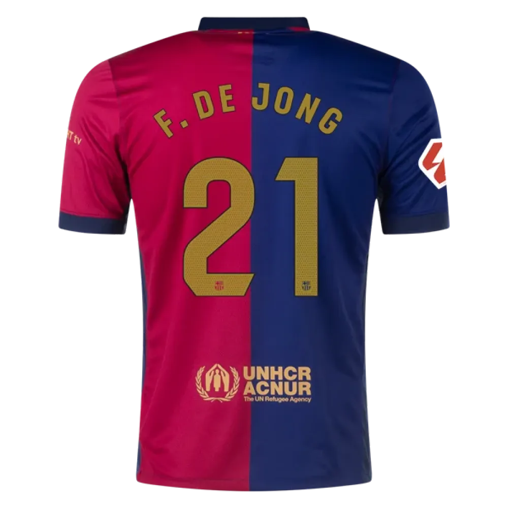 Frenkie de Jong Barcelona 24/25 Home Jersey