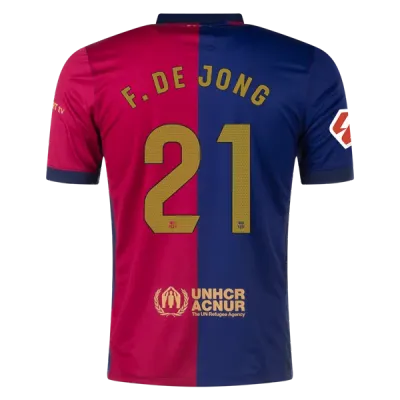 Frenkie de Jong Barcelona 24/25 Home Jersey 01