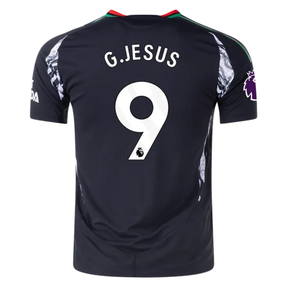 Gabriel Jesus Arsenal 24/25 Player Away Jersey