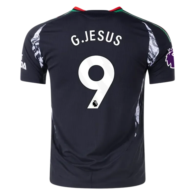 Gabriel Jesus Arsenal 24/25 Player Away Jersey