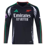 Gabriel Jesus Arsenal 24/25 Long Sleeve Away Jersey