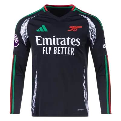 Gabriel Jesus Arsenal 24/25 Long Sleeve Away Jersey 02