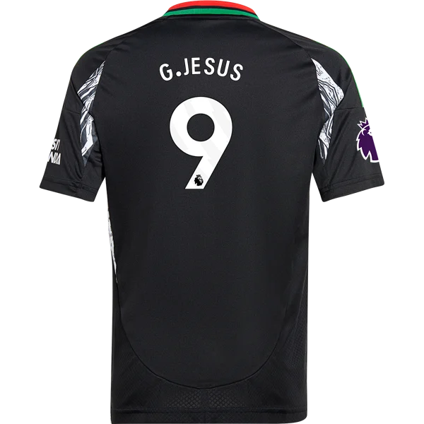 Gabriel Jesus Arsenal 24/25 Youth Away Jersey