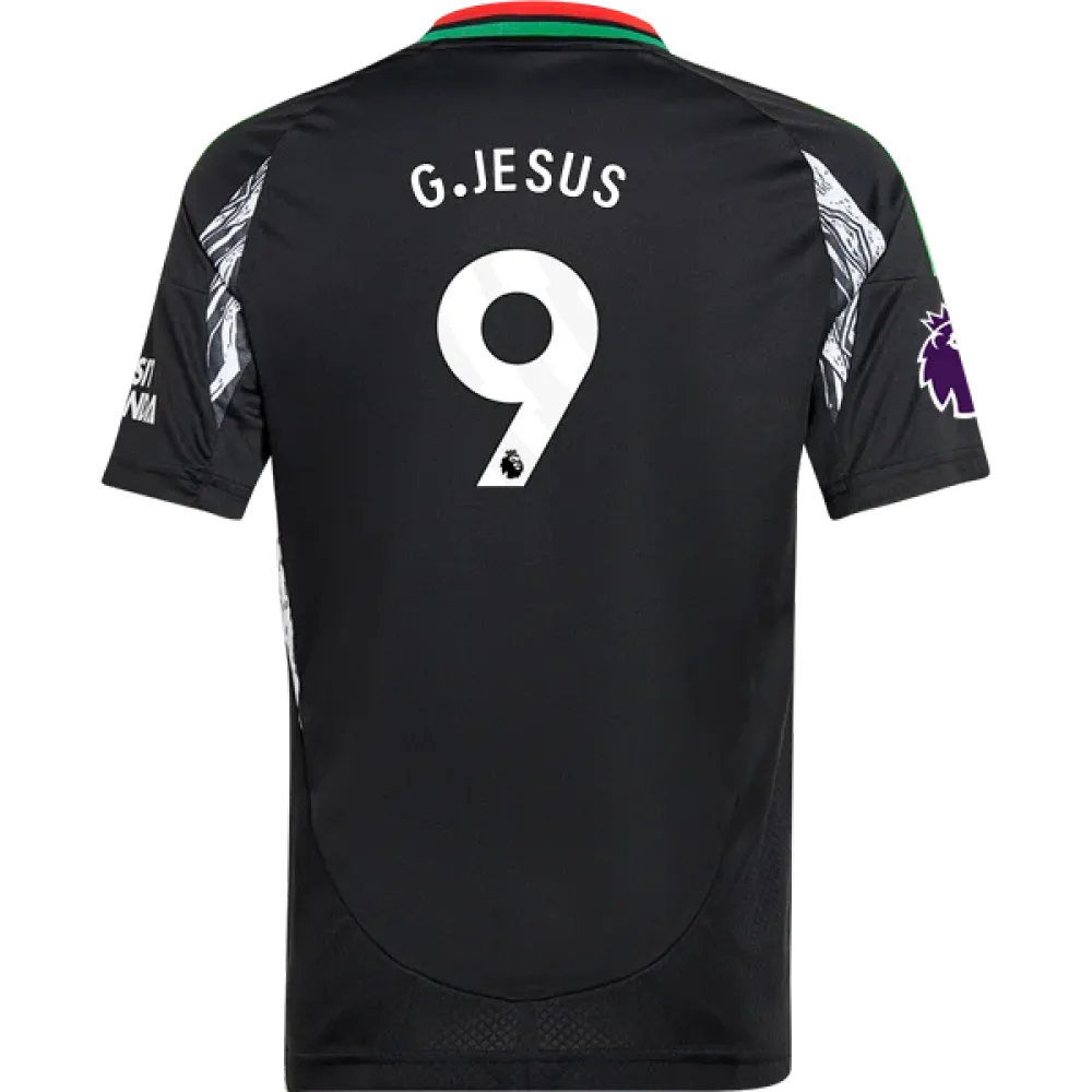 Gabriel Jesus Arsenal 24/25 Youth Away Jersey