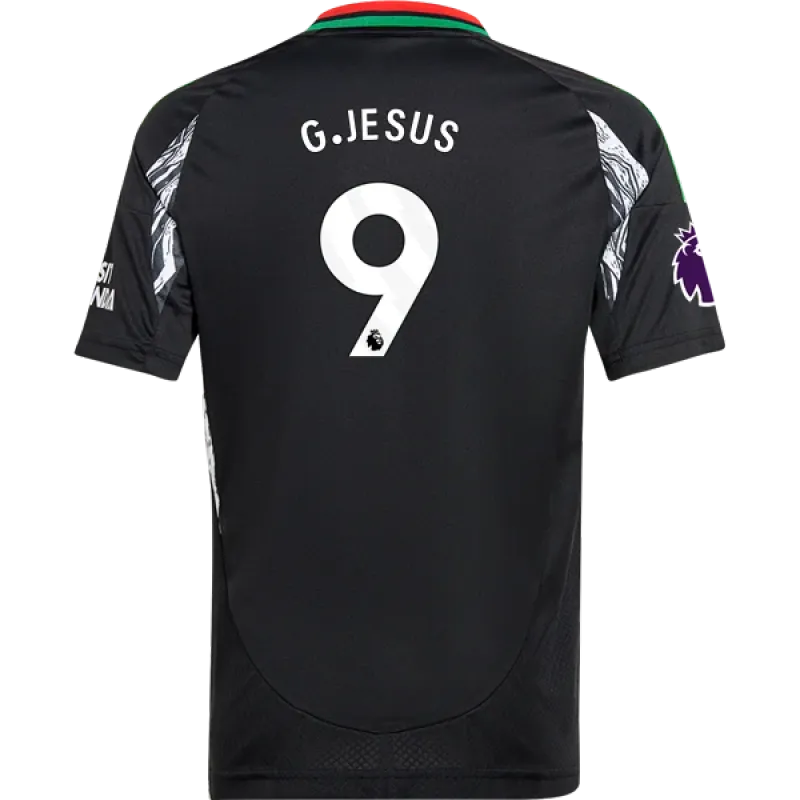 Gabriel Jesus Arsenal 24/25 Youth Away Jersey