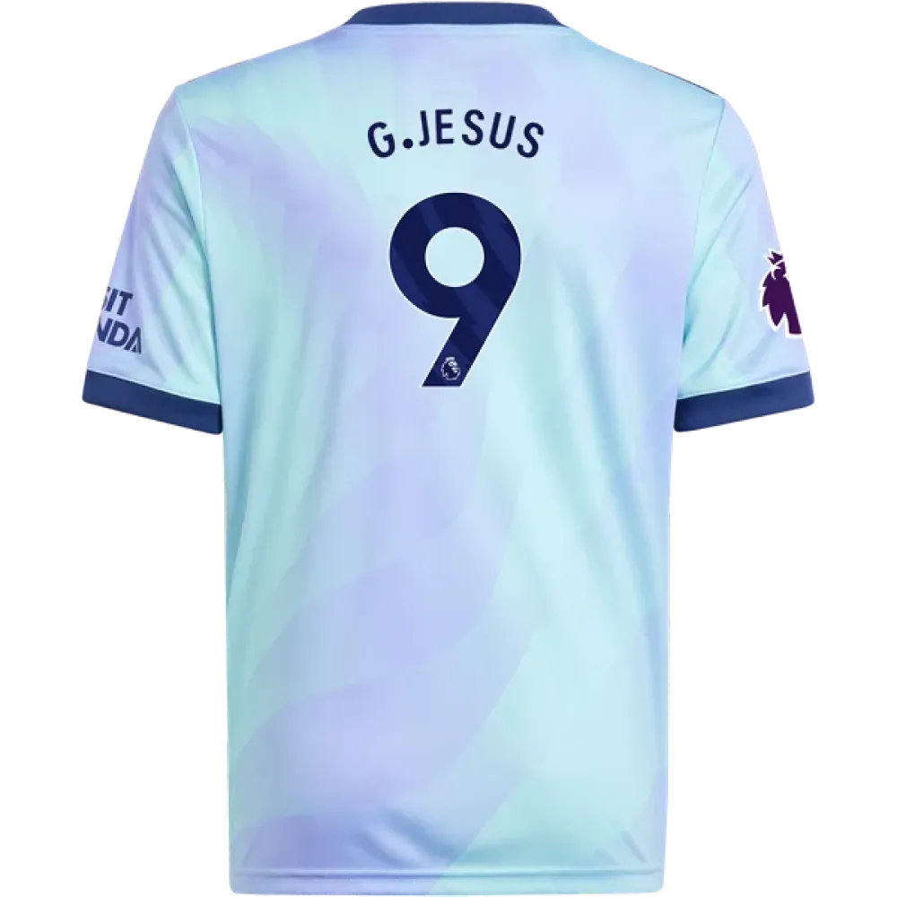 Gabriel Jesus Arsenal 24/25 Youth Third Jersey