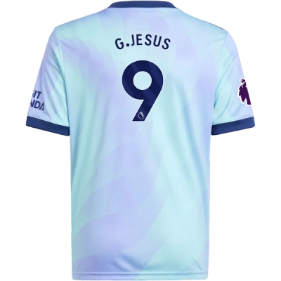 Gabriel Jesus Arsenal 24/25 Youth Third Jersey 01