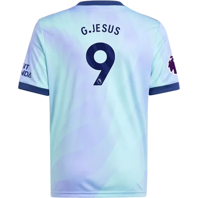 Gabriel Jesus Arsenal 24/25 Youth Third Jersey