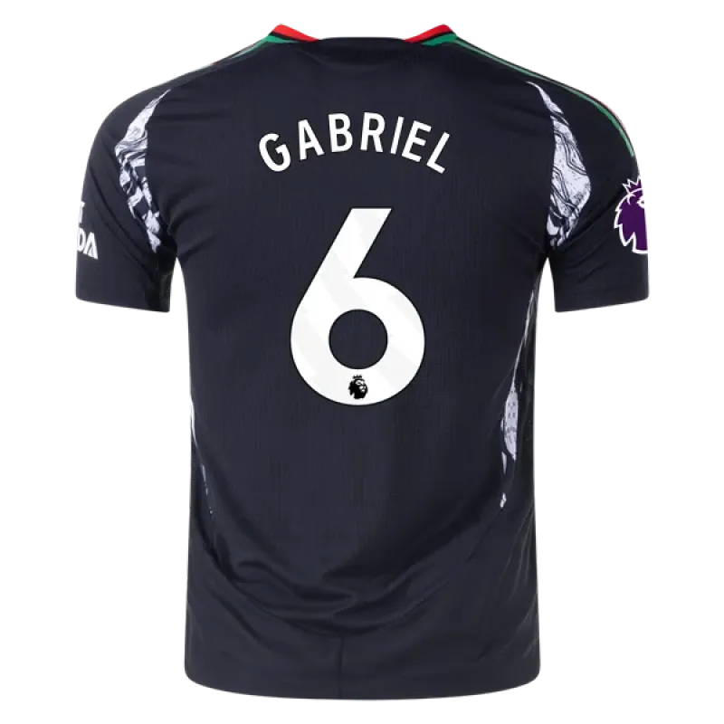Gabriel Magalhães Arsenal 24/25 Player Away Jersey