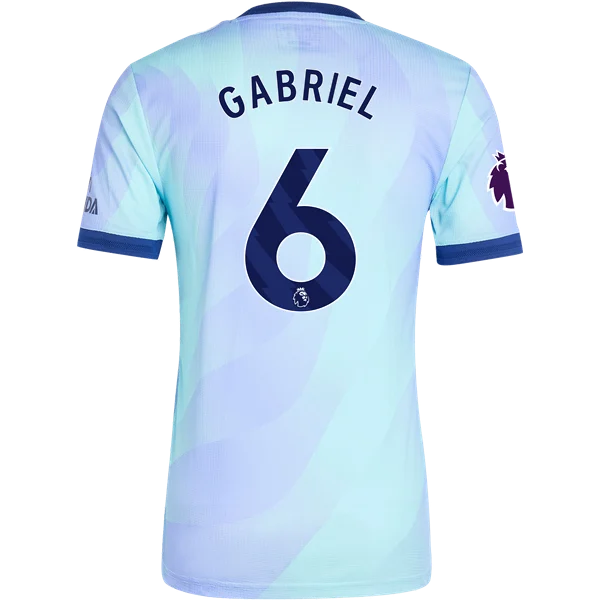 Gabriel Magalhães Arsenal 24/25 Player Third Jersey