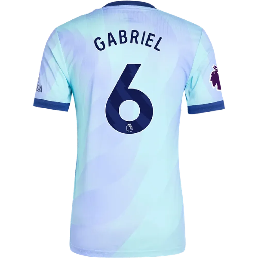Gabriel Magalhães Arsenal 24/25 Player Third Jersey
