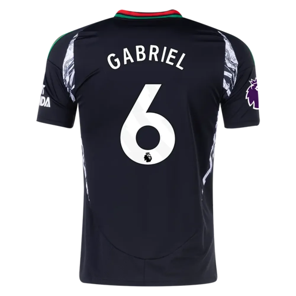 Gabriel Magalhães Arsenal 24/25 Away Jersey