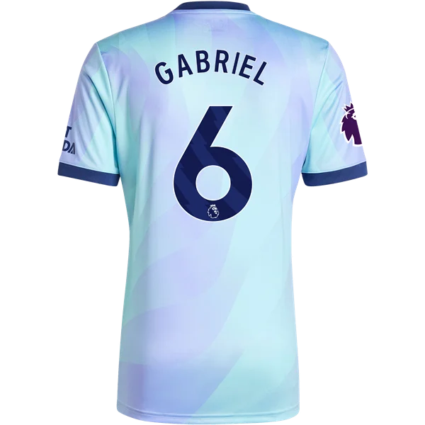 Gabriel Magalhães Arsenal 24/25 Third Jersey