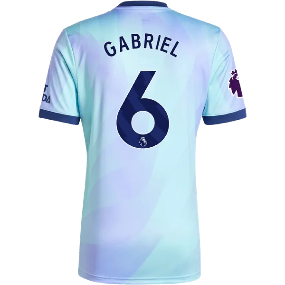 Gabriel Magalhães Arsenal 24/25 Third Jersey