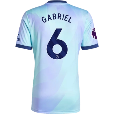 Gabriel Magalhães Arsenal 24/25 Third Jersey 01