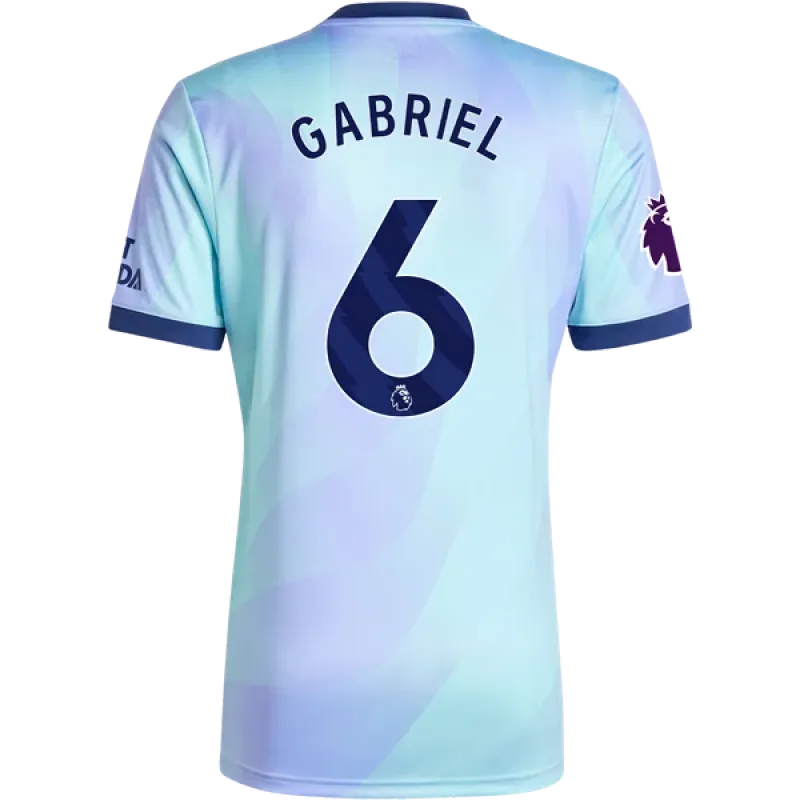 Gabriel Magalhães Arsenal 24/25 Third Jersey