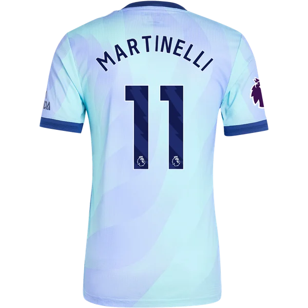 Gabriel Martinelli Arsenal 24/25 Player Third Jersey