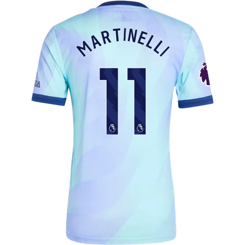 Gabriel Martinelli Arsenal 24/25 Player Third Jersey