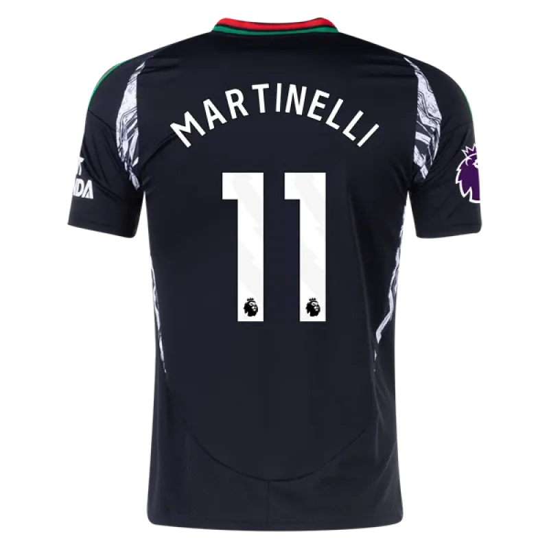 Gabriel Martinelli Arsenal 24/25 Away Jersey