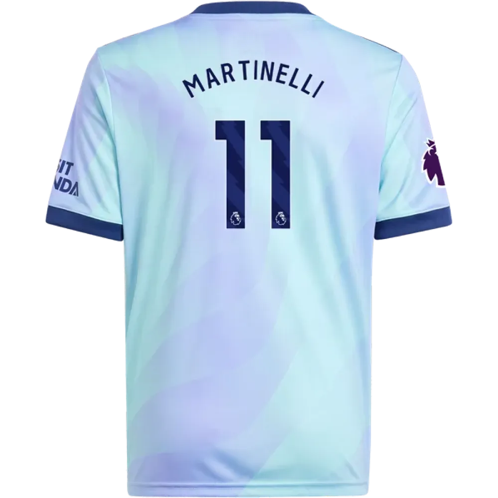 Gabriel Martinelli Arsenal 24/25 Youth Third Jersey