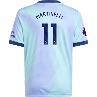Gabriel Martinelli Arsenal 24/25 Youth Third Jersey 01