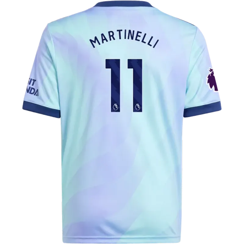 Gabriel Martinelli Arsenal 24/25 Youth Third Jersey