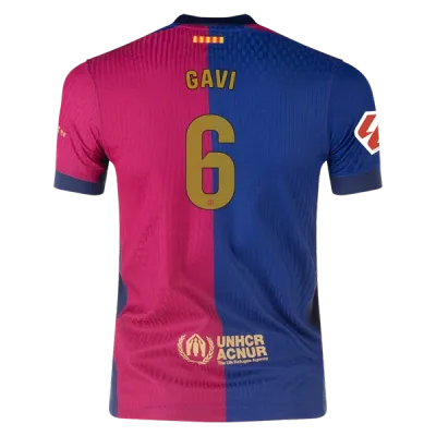 Gavi Barcelona 24/25 Player Youth Home Jersey 01