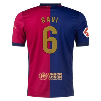 Gavi Barcelona 24/25 Home Jersey 01