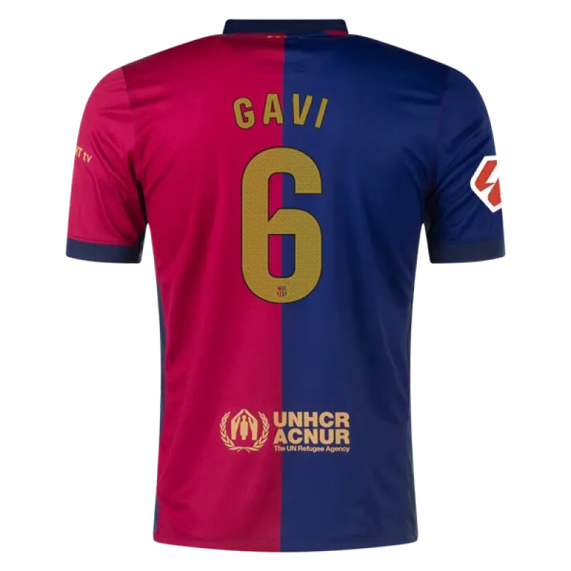 Gavi Barcelona 24/25 Home Jersey