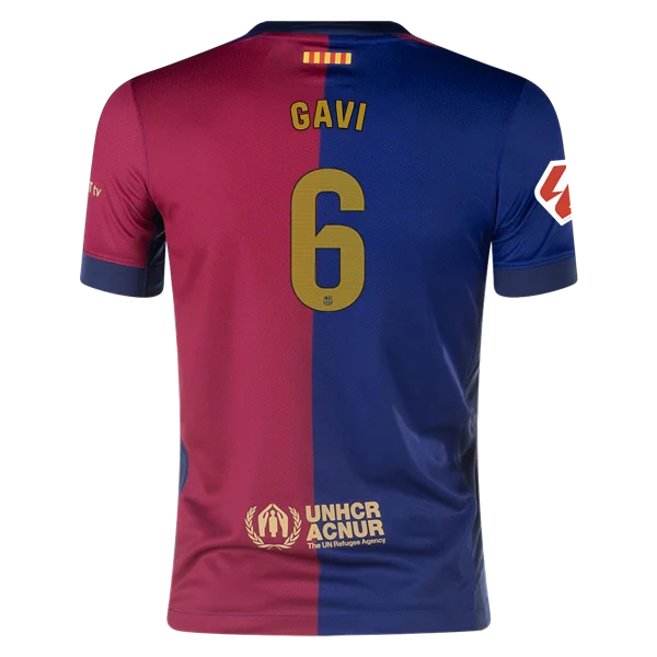 Gavi Barcelona 24/25 Youth Home Jersey