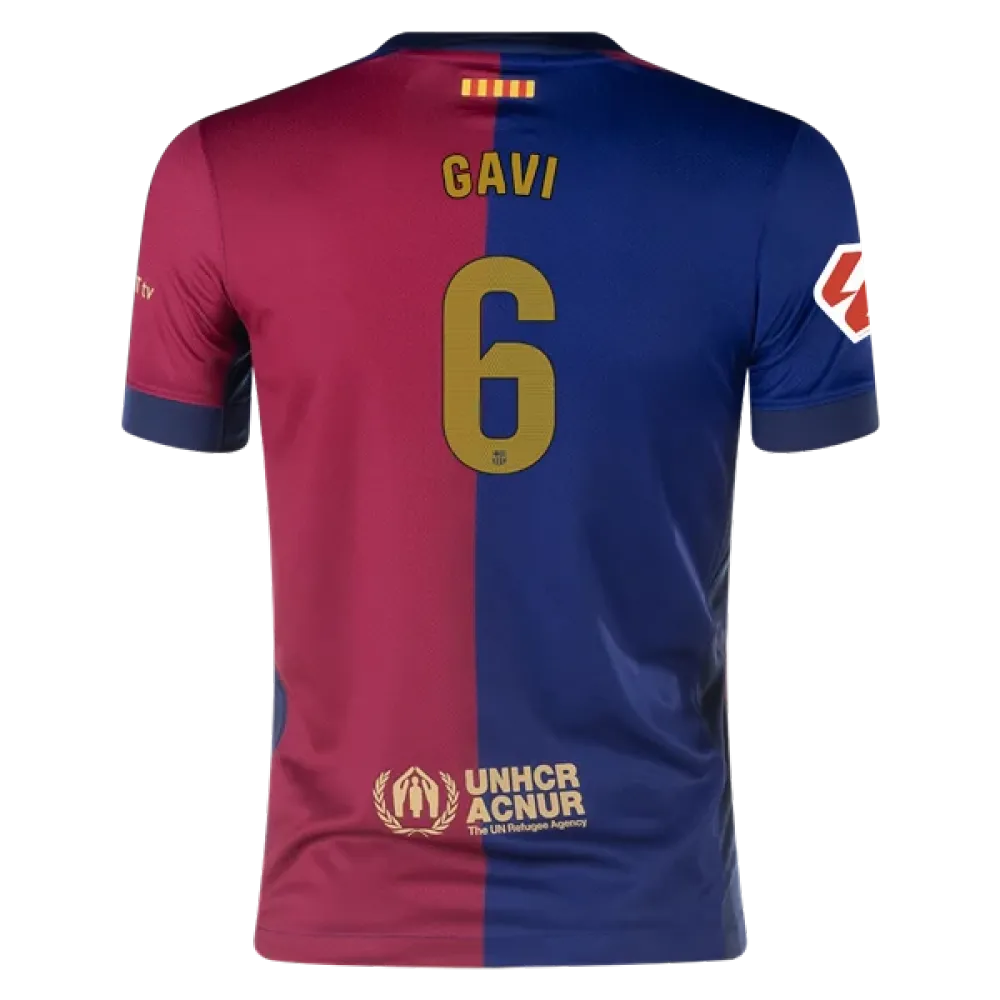 Gavi Barcelona 24/25 Youth Home Jersey