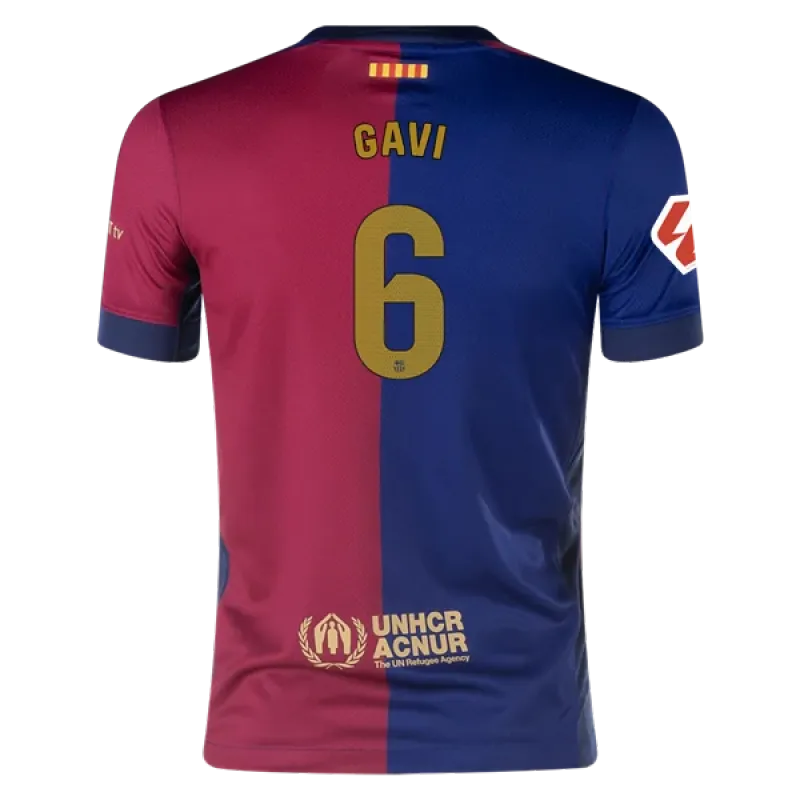 Gavi Barcelona 24/25 Youth Home Jersey