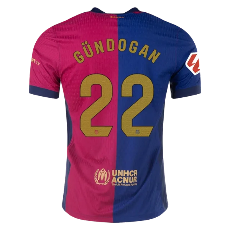 Ilkay Gündogan Barcelona 24/25 Player Home Jersey