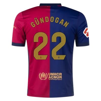 Ilkay Gündogan Barcelona 24/25 Home Jersey 01