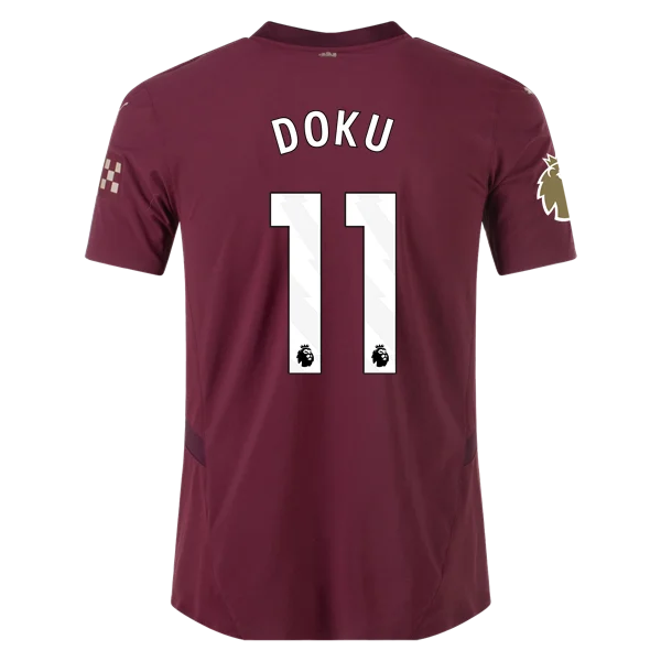 Jérémy Doku Manchester City 24/25 Player Third Jersey