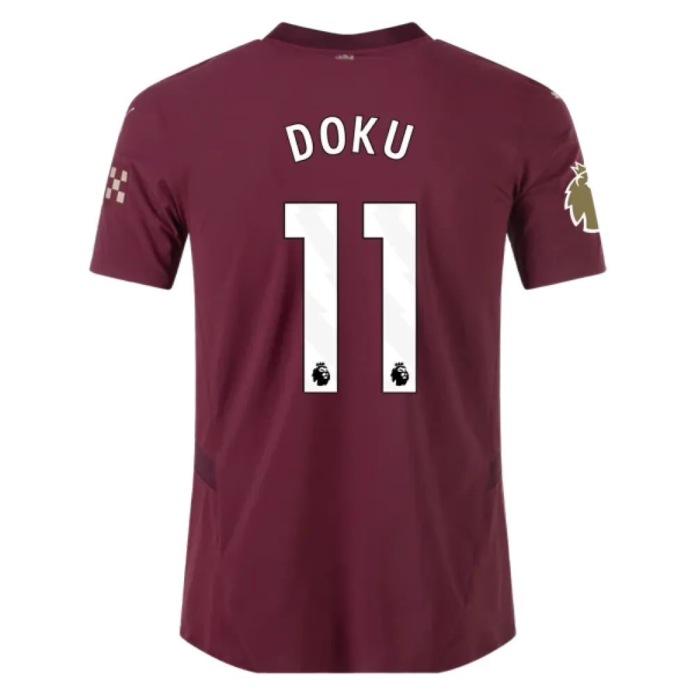 Jérémy Doku Manchester City 24/25 Player Third Jersey
