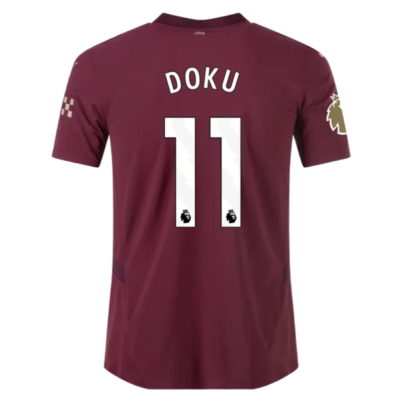 Jérémy Doku Manchester City 24/25 Player Third Jersey