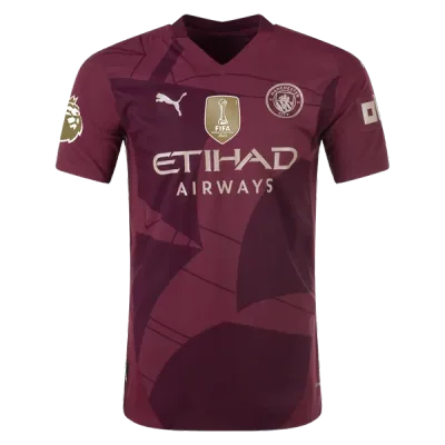Jérémy Doku Manchester City 24/25 Player Third Jersey 02